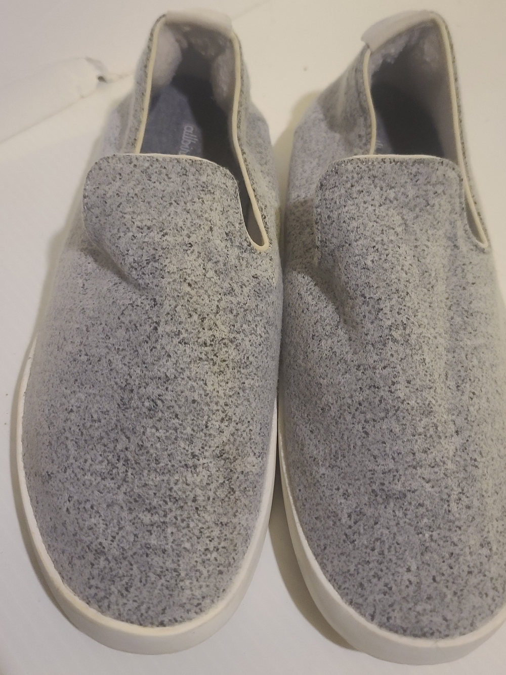 Allbirds Wool Loungers WL M12 Men's Slip-On Shoes Gray Comfort Lightweight US 12